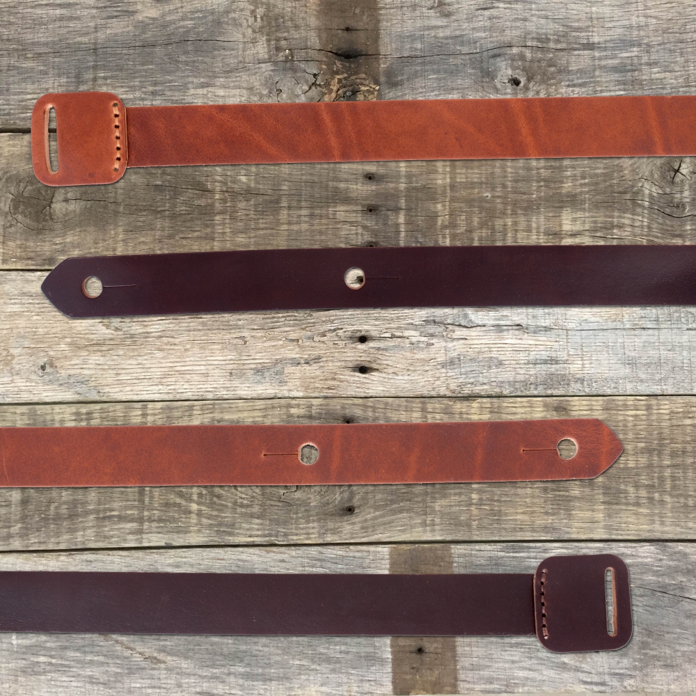 Leather guitar strap shop extension